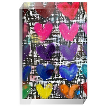 Load image into Gallery viewer, Splatter Hearts Block