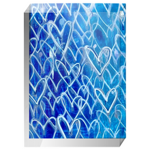 Load image into Gallery viewer, Blue Hearts Block