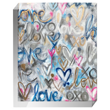 Load image into Gallery viewer, Metallic Love Block