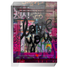 Load image into Gallery viewer, Love You Graffiti Block
