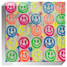 Load image into Gallery viewer, Neon Smiley Block