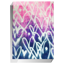 Load image into Gallery viewer, Ombre Hearts Block