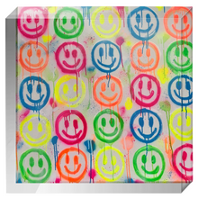 Load image into Gallery viewer, Neon Smiley Block