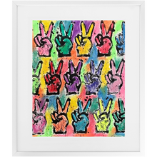 Load image into Gallery viewer, Rainbow Peace Print