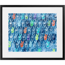 Load image into Gallery viewer, Peace in Blue Print