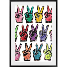 Load image into Gallery viewer, Peace That Pops Print