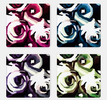 Load image into Gallery viewer, Rainbow Roses Coasters
