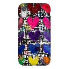 Load image into Gallery viewer, Splatter Hearts Phone Case
