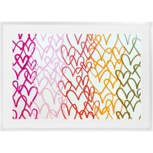 Load image into Gallery viewer, Interlocking Hearts Print