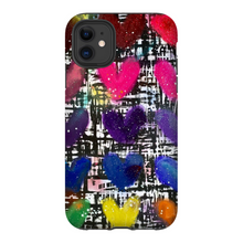 Load image into Gallery viewer, Splatter Hearts Phone Case