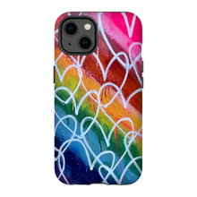 Load image into Gallery viewer, Rainbow Heart Phone Case