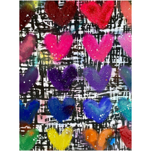 Load image into Gallery viewer, Splatter Heart Acrylic