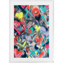 Load image into Gallery viewer, Electric Hearts Print