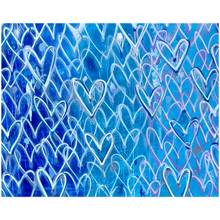 Load image into Gallery viewer, Blue Hearts Acrylic
