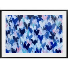 Load image into Gallery viewer, Cascading Hearts Print