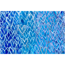 Load image into Gallery viewer, Blue Hearts Acrylic