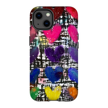 Load image into Gallery viewer, Splatter Hearts Phone Case