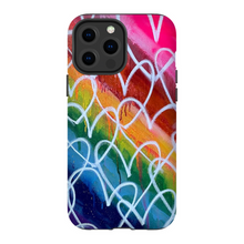 Load image into Gallery viewer, Rainbow Heart Phone Case
