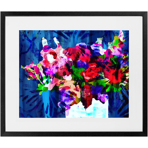 Flower Box Framed Print