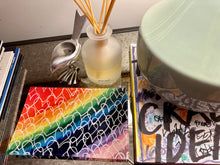 Load image into Gallery viewer, Rainbow Heart Trinket Tray