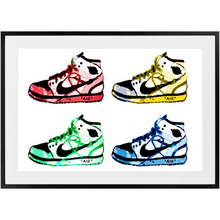 Load image into Gallery viewer, Kick It Framed Print