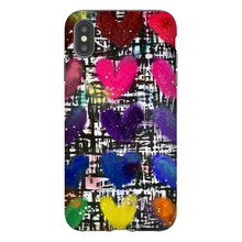 Load image into Gallery viewer, Splatter Hearts Phone Case