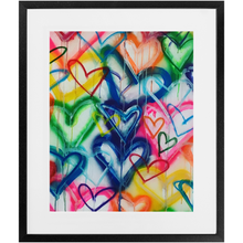 Load image into Gallery viewer, Rainbow Hearts Print