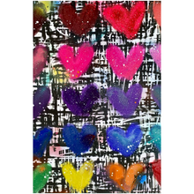 Load image into Gallery viewer, Splatter Heart Acrylic