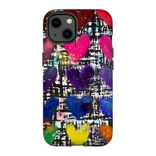 Load image into Gallery viewer, Splatter Hearts Phone Case