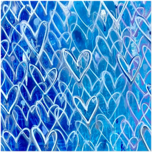 Load image into Gallery viewer, Blue Hearts Acrylic