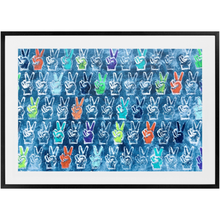 Load image into Gallery viewer, Peace in Blue Print