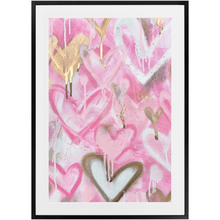 Load image into Gallery viewer, Pink Heart Print