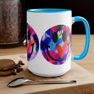 Graffiti Rainbow Smile Mug