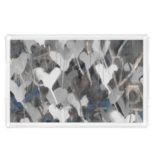 Load image into Gallery viewer, Gray Scale Hearts Tray
