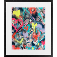 Load image into Gallery viewer, Electric Hearts Print