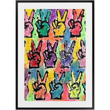 Load image into Gallery viewer, Rainbow Peace Print