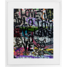Load image into Gallery viewer, Painterly Love Framed Print