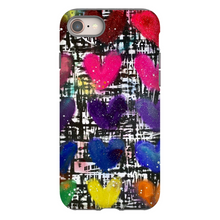 Load image into Gallery viewer, Splatter Hearts Phone Case