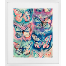 Load image into Gallery viewer, Tie Dye Butterflies Print