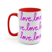 Load image into Gallery viewer, Pink Script Love Mug
