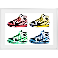 Load image into Gallery viewer, Kick It Framed Print