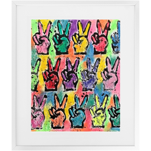 Load image into Gallery viewer, Rainbow Peace Print
