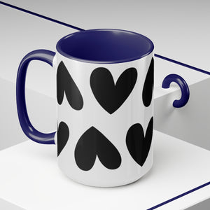 Black Hearts Mug