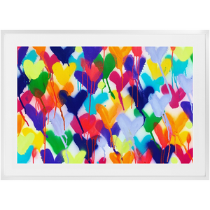 Pouring Hearts Print