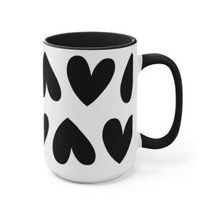 Black Hearts Mug