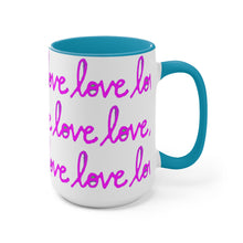Load image into Gallery viewer, Pink Script Love Mug
