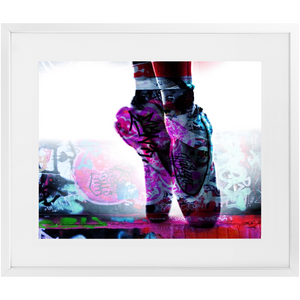 Ballet Slippers Framed Print