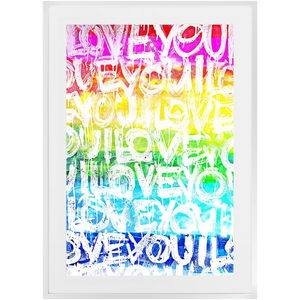 Love You Brightly Print