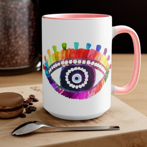Rainbow Eye Mug