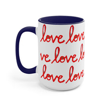 Load image into Gallery viewer, Red Script Love Mug
